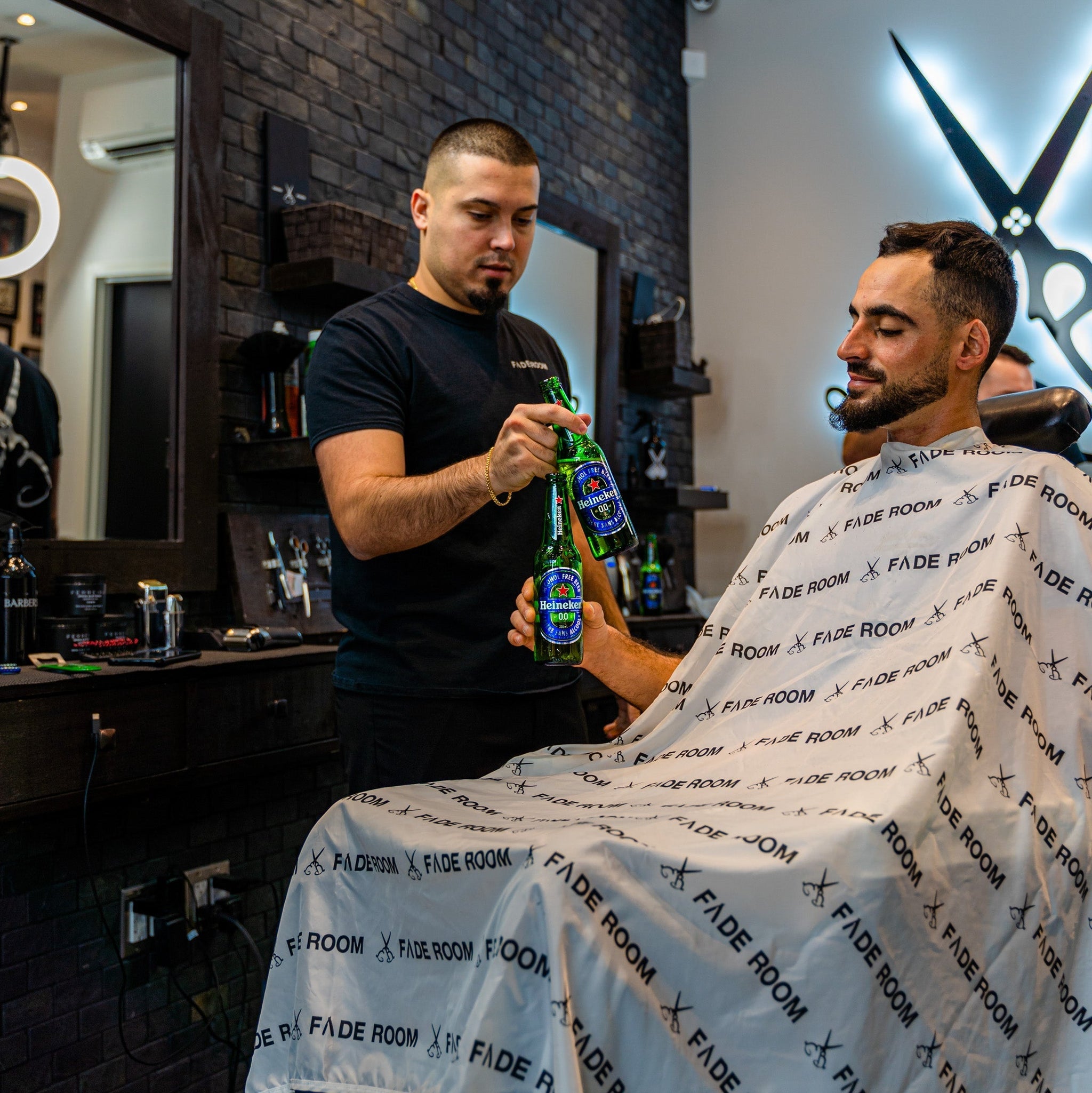 Claudio Ferreira and Heineken 0.0 Team Up at Fade Room